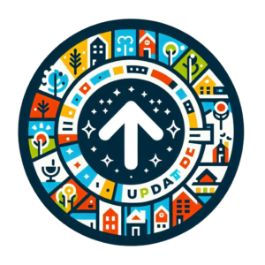 An icon to symbolise updates for a neighbourhood topic