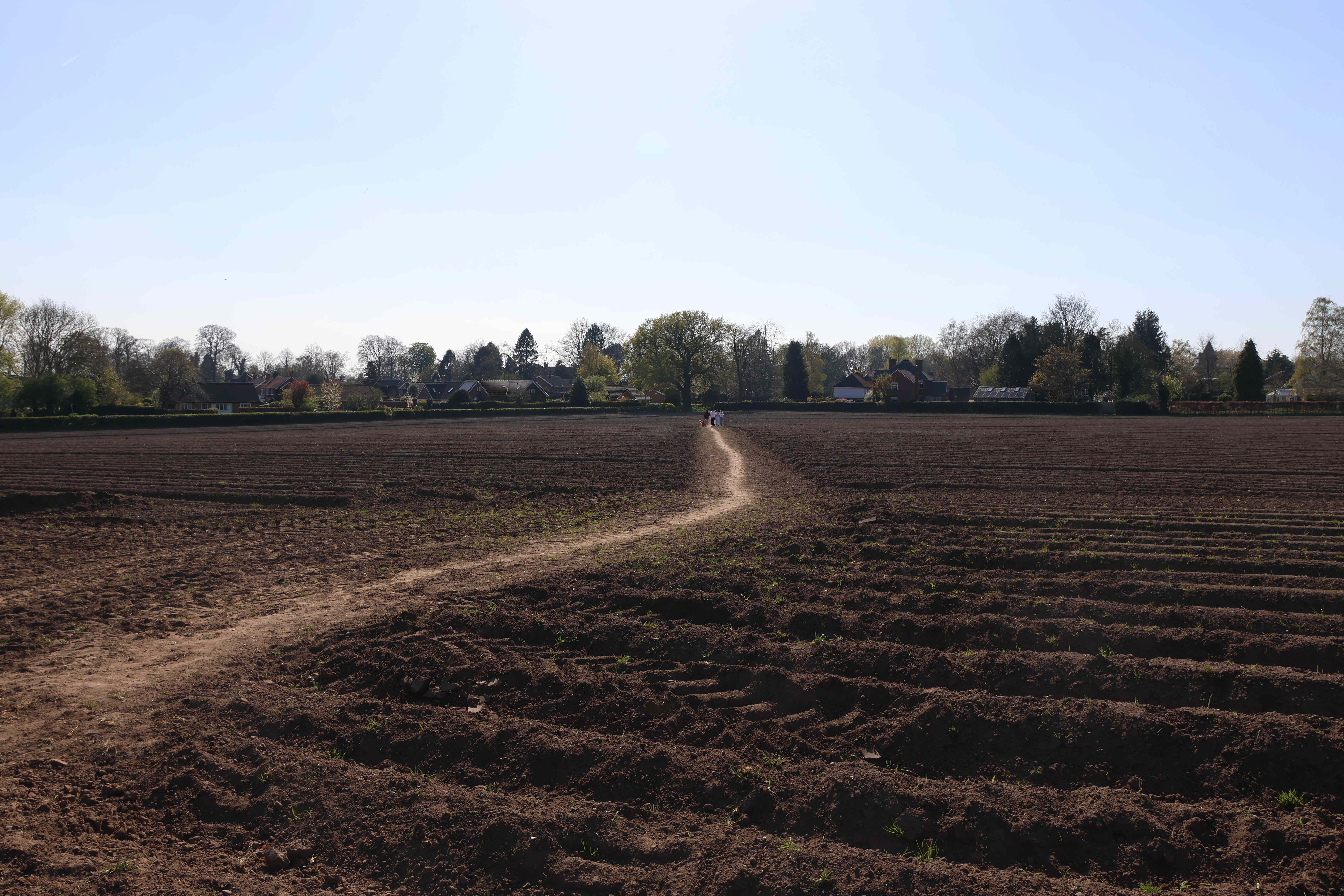 V28 Village Footpath towards Birch Heath Lane houses